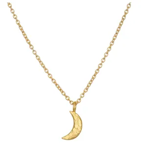 Bestow Light Crescent Moon Necklace NG061-MOON