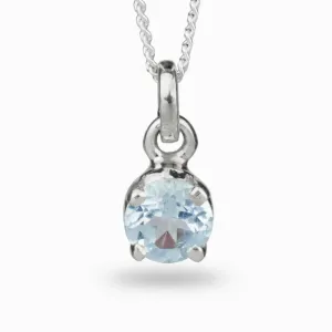 Blue Topaz Necklace