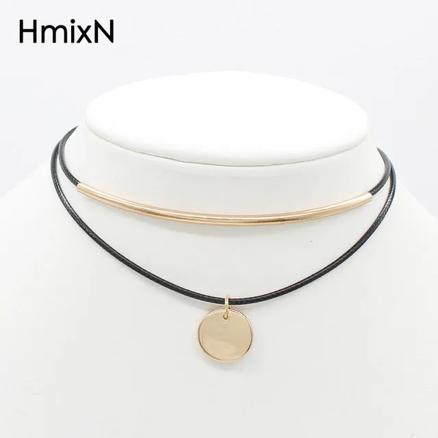 Coins rope Chocker Women Tassel Tattoo Velvet choker Necklace Statement Collier Ras Du Cou femme Jewelry Collana Collares Mujer