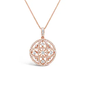 Diamond Pave Amulet Pendant