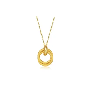 Double Circle Pendant