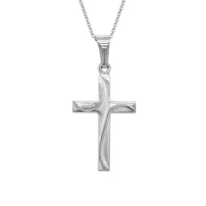 Draped Cross Necklace