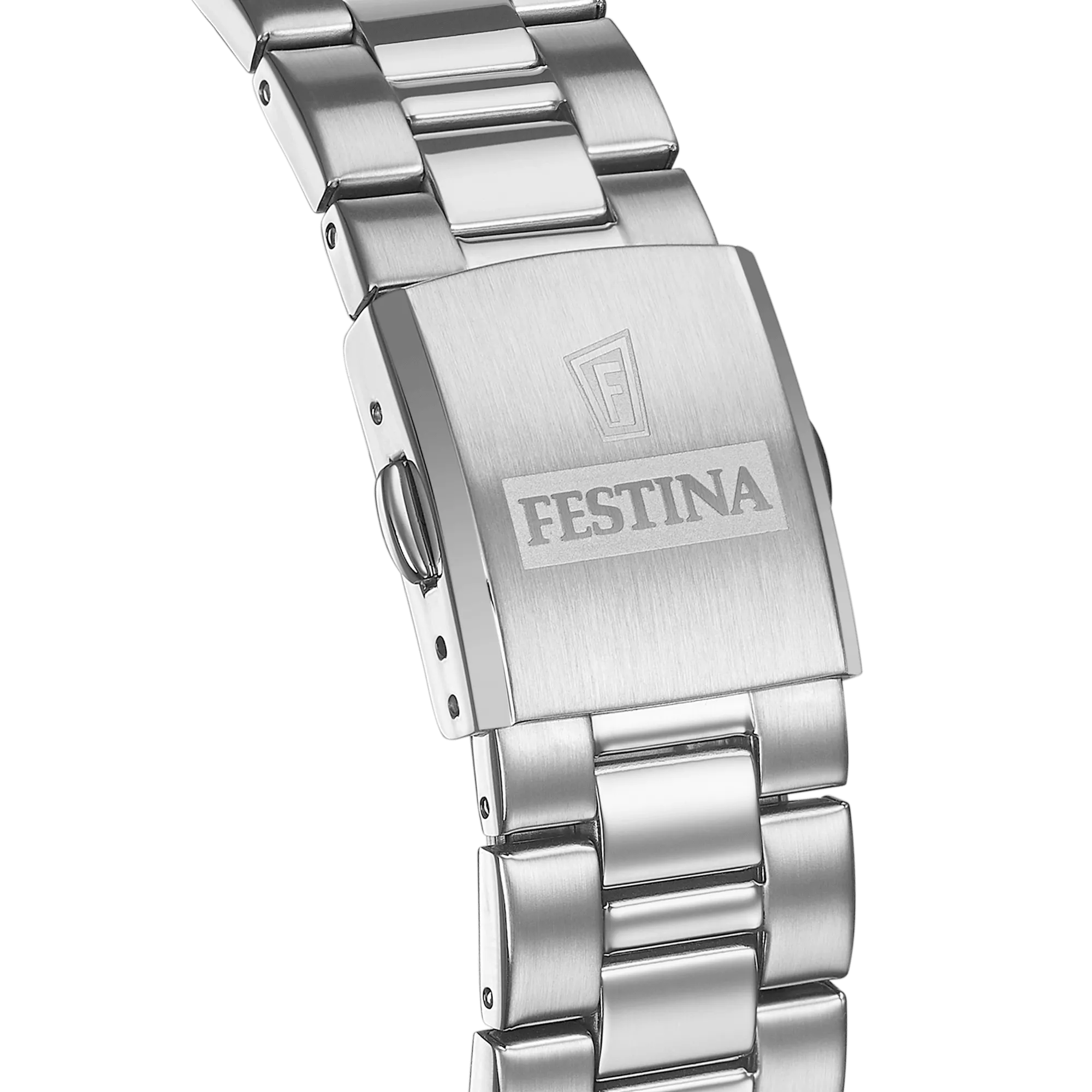 Festina Timeless Chronograph Stainless Steel Chronograph Mens Watch I Model F20560/3 Quartz Movement