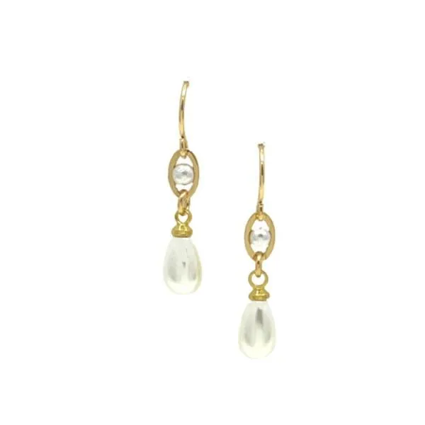 Pearl Drop Earrings: (EG4308)