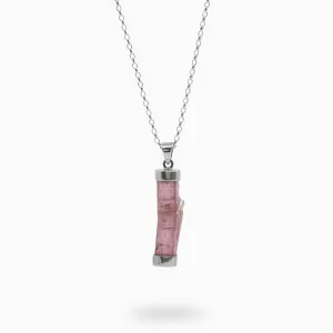 Pink Tourmaline Necklace