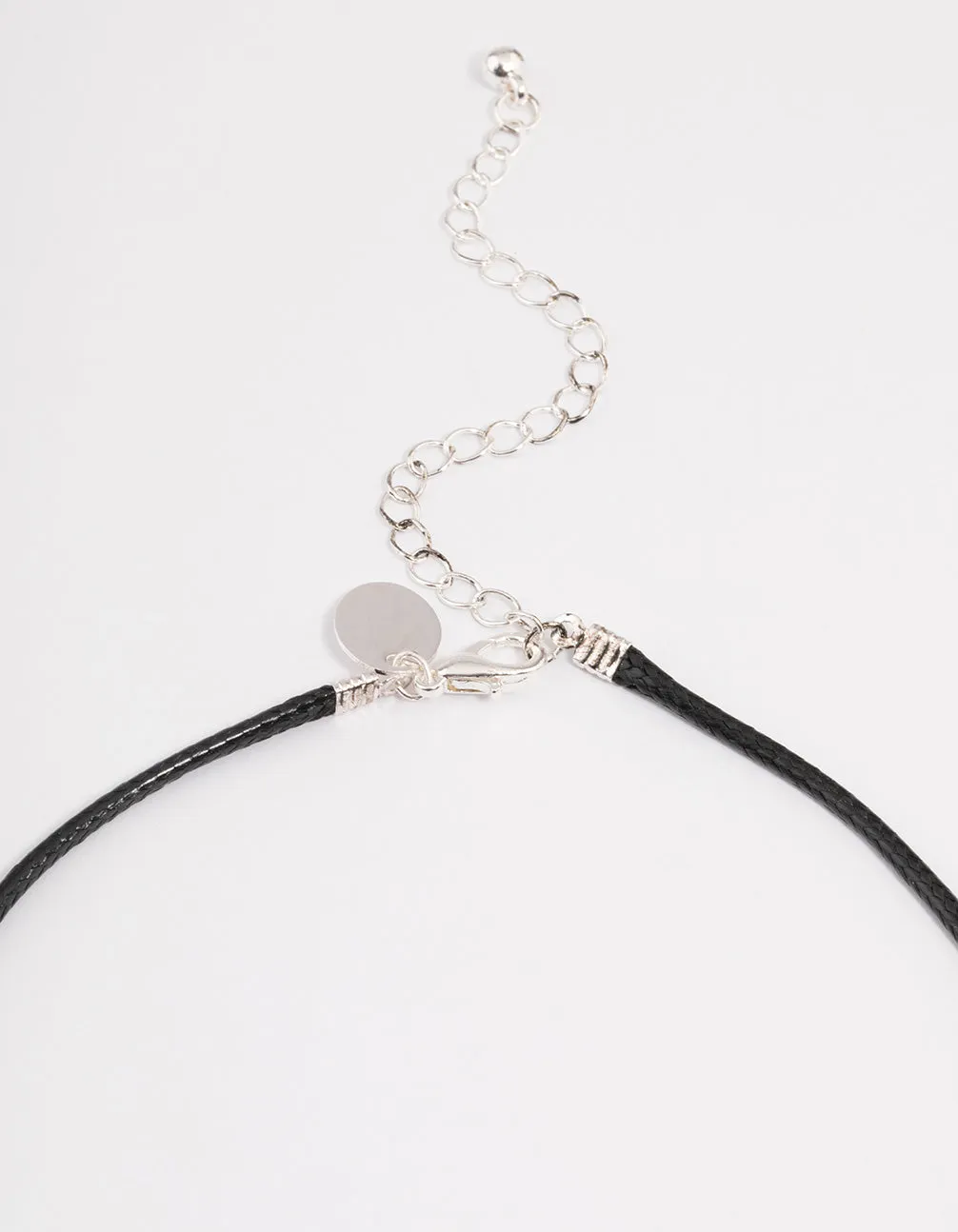 Silver Fairy Moon Choker