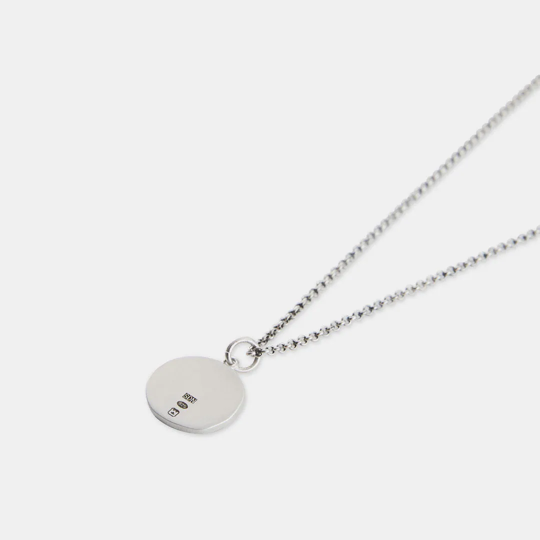 Silver Minimal Hallmark Necklace