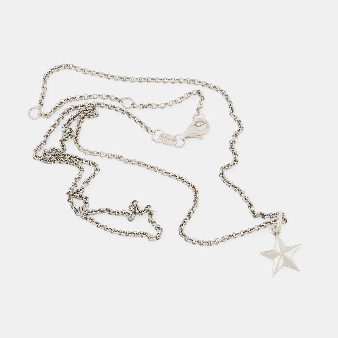 Silver Star Necklace