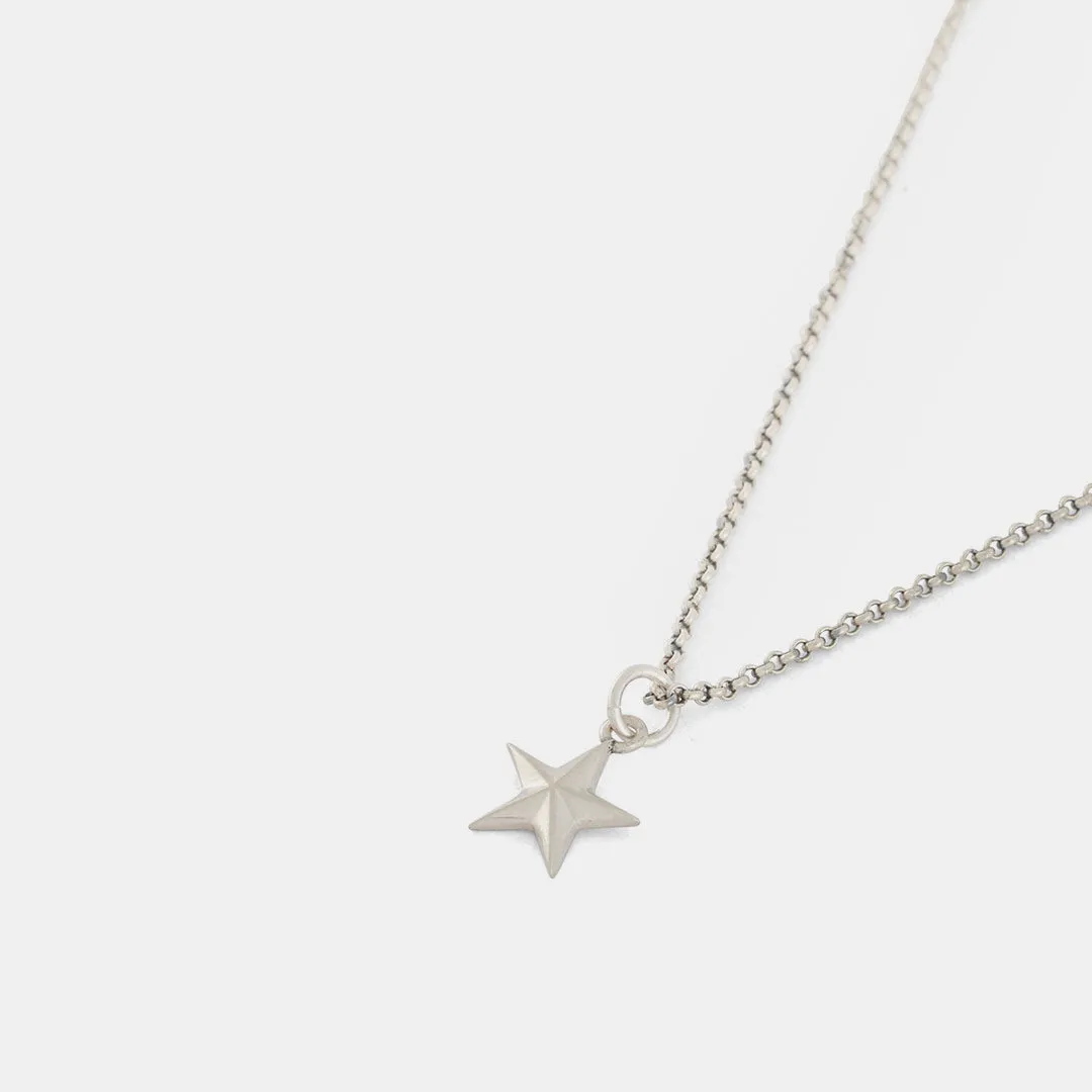 Silver Star Necklace