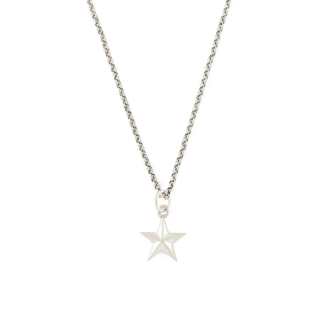 Silver Star Necklace